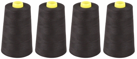 高いStrengh 100はジーンズのためのポリエステル縫う糸のよい均等性20/2を回しました