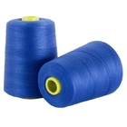染められた縫うポリエステル糸、ミシンのためのリングによって回されるポリエステル糸