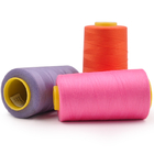 40/2の注文の長さ100%回されたポリエステル縫う糸AAの等級