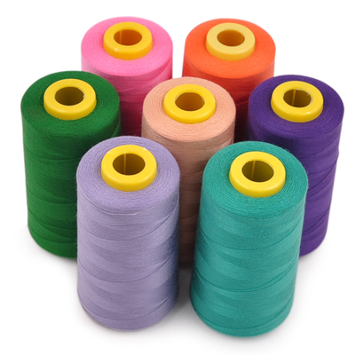 シノ 40 2 工業用縫製機 ポリエステル糸 Tkt 120 コーン 5000Yards 40s/2 20/2 卸売 Hilo De Coser Polies