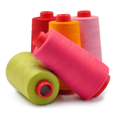 シノ 40 2 工業用縫製機 ポリエステル糸 Tkt 120 コーン 5000Yards 40s/2 20/2 卸売 Hilo De Coser Polies