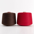 極めて薄い生地のためのリングによって回されるポリエステル ヤーン、着色された回されたポリエステル縫う糸