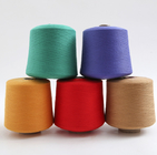 100%のバージンは染められたポリエステル ヤーンを縫う糸/刺繍のための40/2つのAAの等級回しました