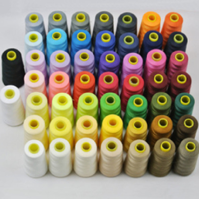 60/3 5000 メートル カラー 100 スプーン ポリエステル 縫製糸  Muli カラー