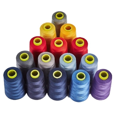 高品質100%リングスプンポリエステル縫い糸 40/2,40/3,3000Y,5000Y,6000ヤード,1kg
