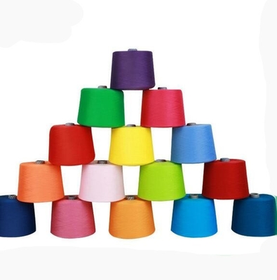 リング スパン 染め た ポリエステル 糸 60 / 2 60 / 3 収縮 低さ 縫製 耐久性