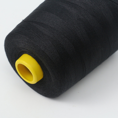 質の高い 40/2 黒色縫製糸 100%ポリエステル糸 工場卸売価格