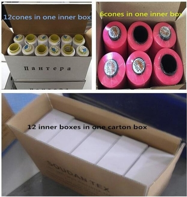 30/3 高強度 100%ポリエステル 縫製糸 高速縫製機用
